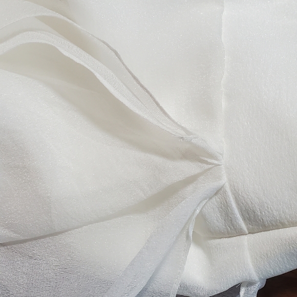 XS/S Wedding/Prom/Grad/Formal ivory dress as top/skirt - Picture 9 of 9